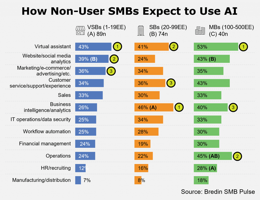 How Non-User SMBs Expect to Use AI