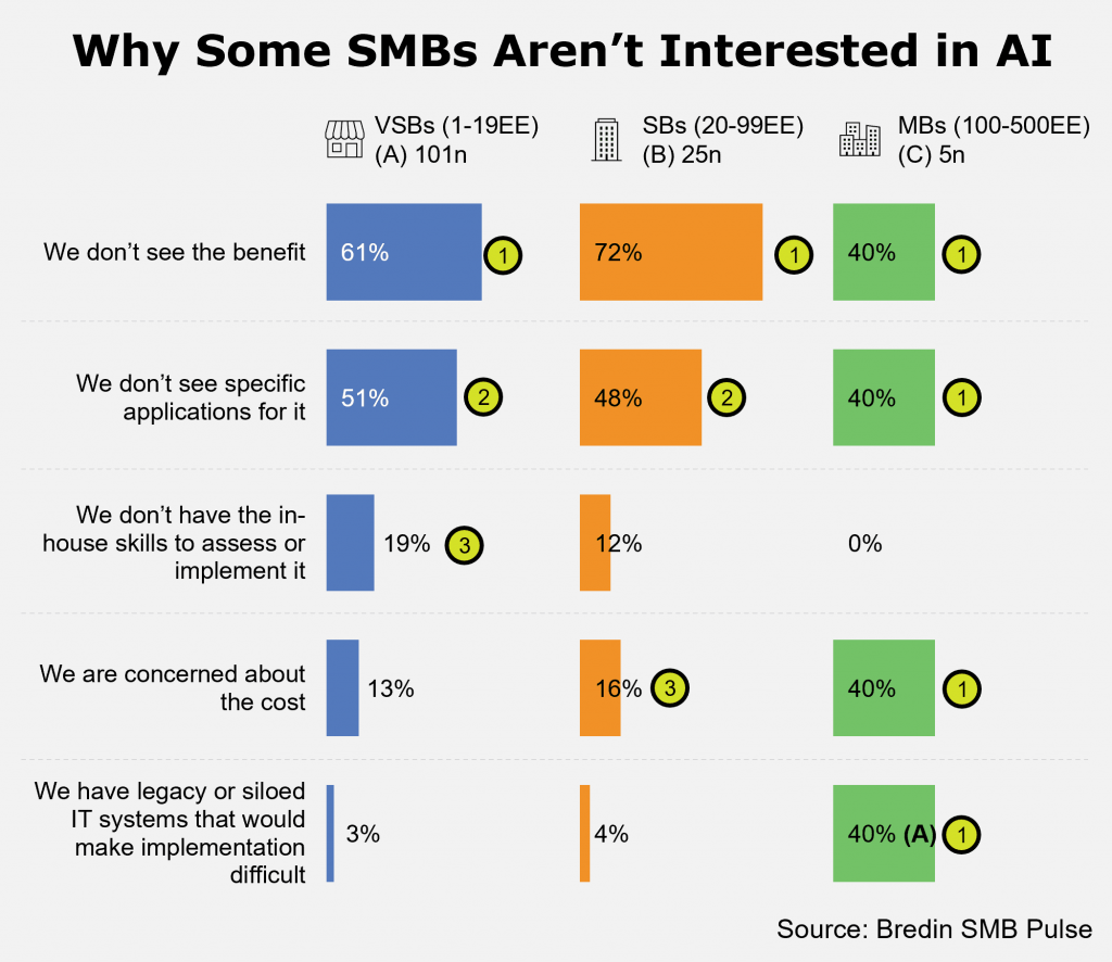 Why Some SMBs Aren't Interested in AI